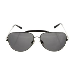 Valentino Garavani Rockstud Vlogo Aviator Sunglasses With Case